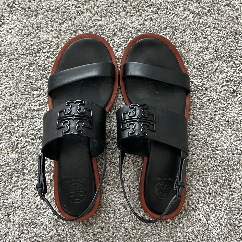 Black Tory Burch Women’s Sandals